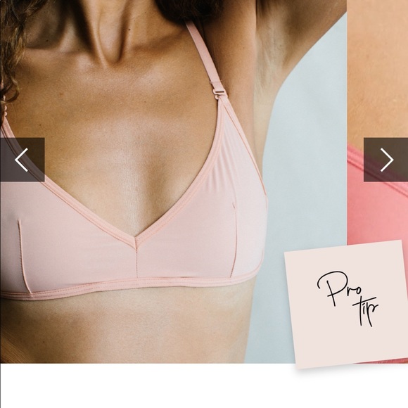 NWT kit undergarments bamboo triangle bra - Picture 4 of 5